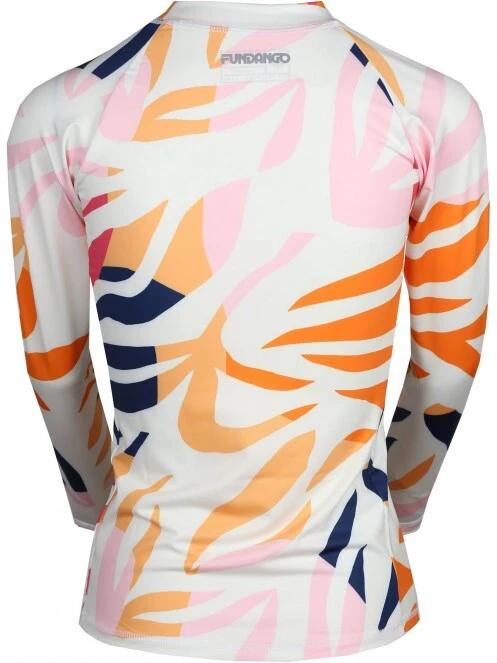 Fundango Joyce Long Sleeve Rashguard női hosszú ujjú lycra fehér színben 7