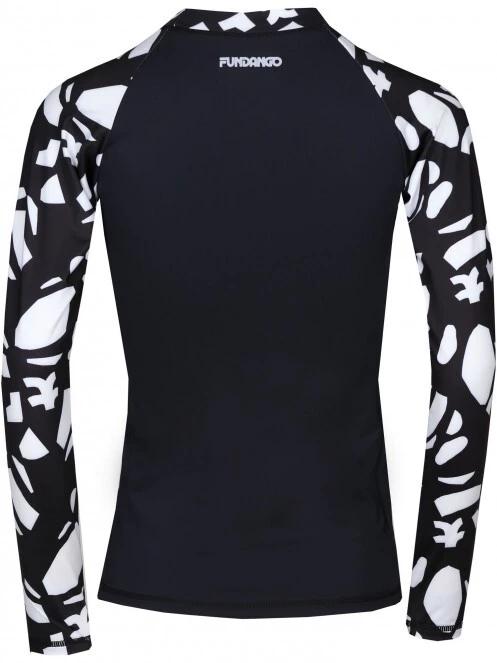 Fundango Joyce Long Sleeve Rashguard női hosszú ujjú lycra fekete színben 7