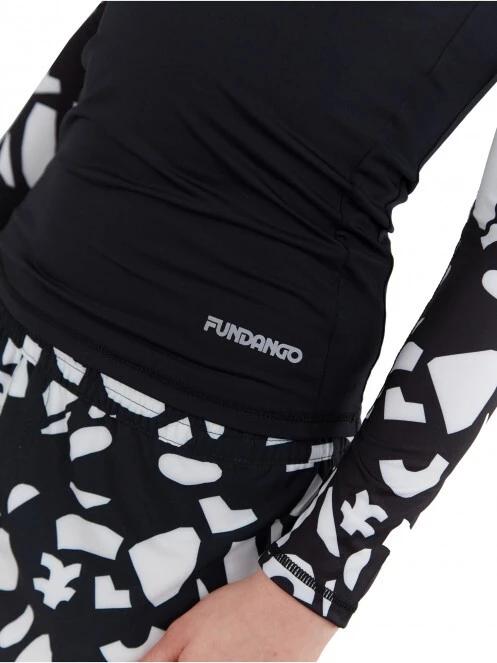 Fundango Joyce Long Sleeve Rashguard női hosszú ujjú lycra fekete színben 5