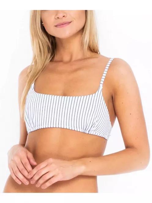 Fundango Barrie top női bikini felső fehér színben 2
