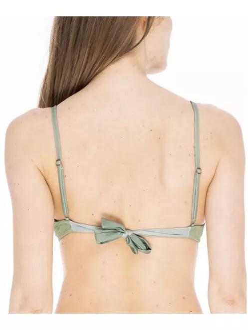 Fundango Citrana top női bikini felső oliva színben 3