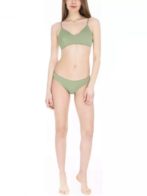 Fundango Citrana top női bikini felső oliva színben 4