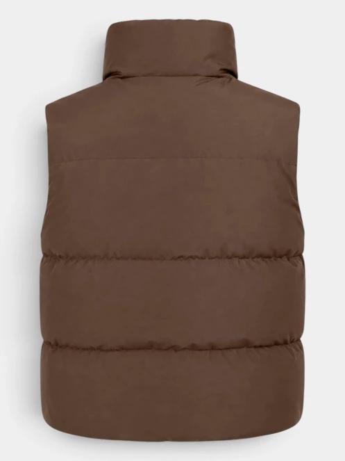 Fundango Keira Padded Vest női mellény barna színben 4