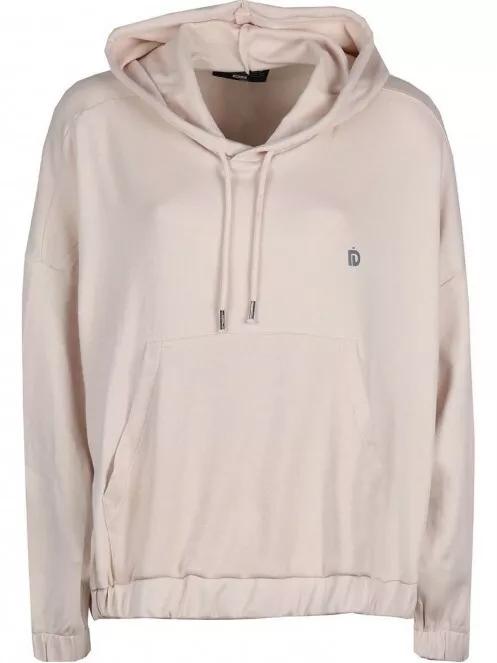 Fundango Echo Loose Hoodie női kapucnis pulóver homok színben 6