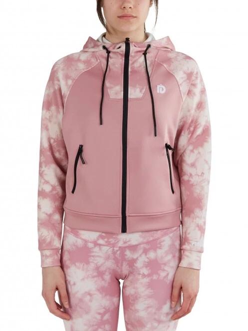 Fundango Draug Sweatshirt női kapucnis pulóver rózsaszín színben 2