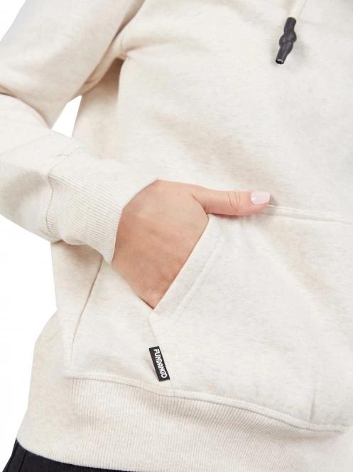 Fundango Mirage Hooded Sweatshirt női pulóver homok színben 8