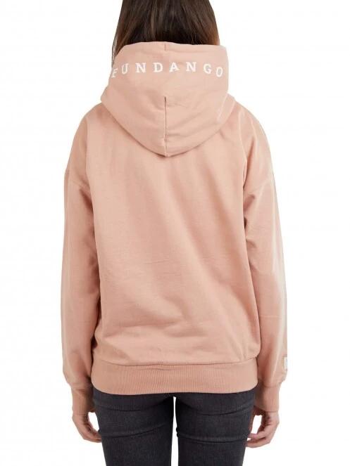 Fundango Haley Hooded Sweatshirt női kapucnis pulóver rózsaszín színben 3