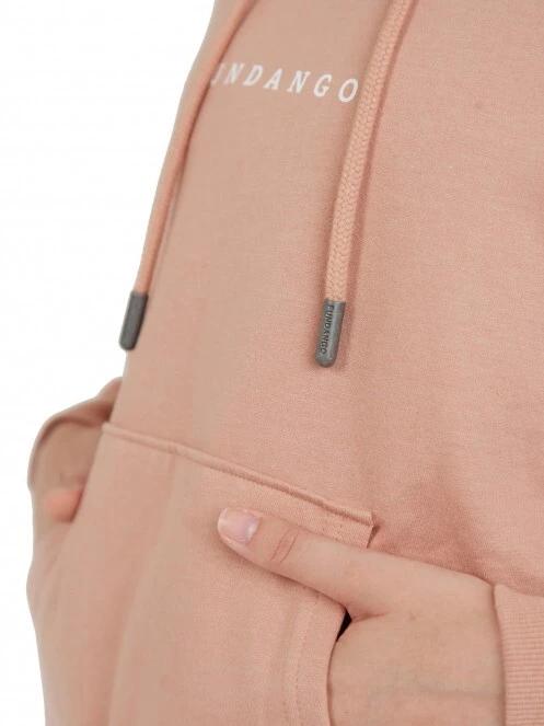Fundango Haley Hooded Sweatshirt női kapucnis pulóver rózsaszín színben 5