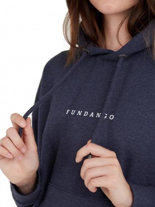 Fundango Haley Hooded Sweatshirt női kapucnis pulóver kék színben 5