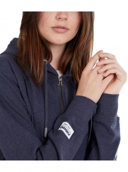 Fundango Neraly Hooded Sweatshirt női pulóver kék színben 4