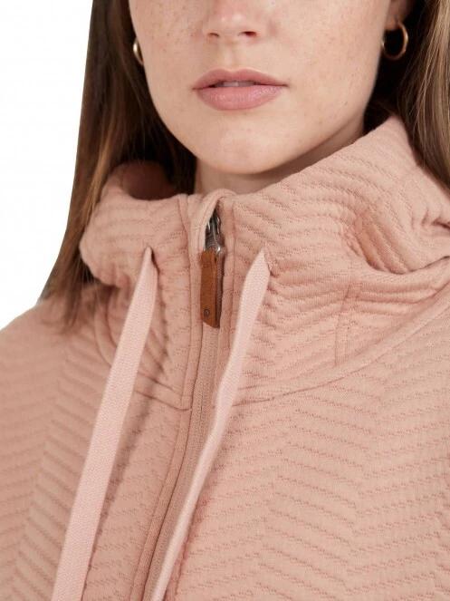 Fundango Blanka Pullover női kapucnis pulóver rózsaszín színben 5