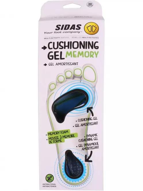 Sidas Cushioning Gel Memory talpbetét fekete színben 2