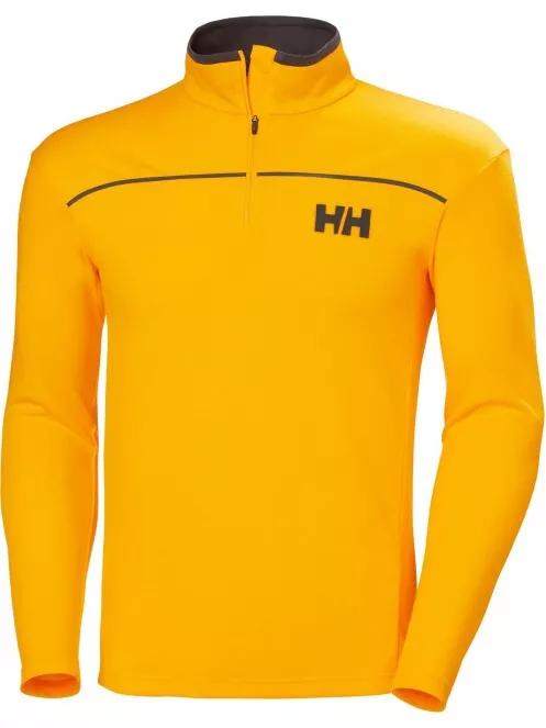 Helly Hansen Hp 1/2 Zip Pullover férfi polár pulóver sárga színben 4
