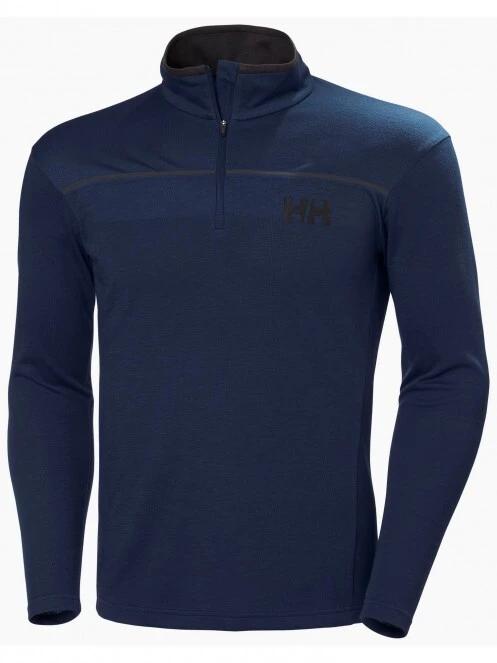 Helly Hansen Hp 1/2 Zip Pullover férfi polár pulóver sötétkék színben 2
