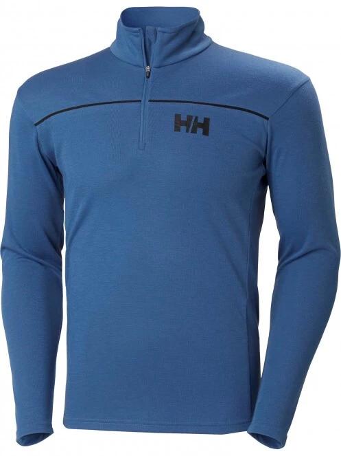 Helly Hansen Hp 1/2 Zip Pullover férfi polár pulóver kék színben 6