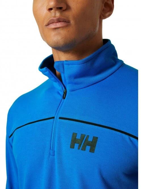Helly Hansen Hp 1/2 Zip Pullover férfi polár pulóver kék színben 4
