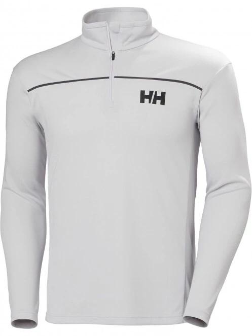 Helly Hansen Hp 1/2 Zip Pullover férfi polár pulóver szürke színben 2