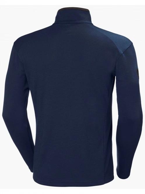 Helly Hansen Hp 1/2 Zip Pullover férfi hosszú ujjú sport póló sötétkék színben 3