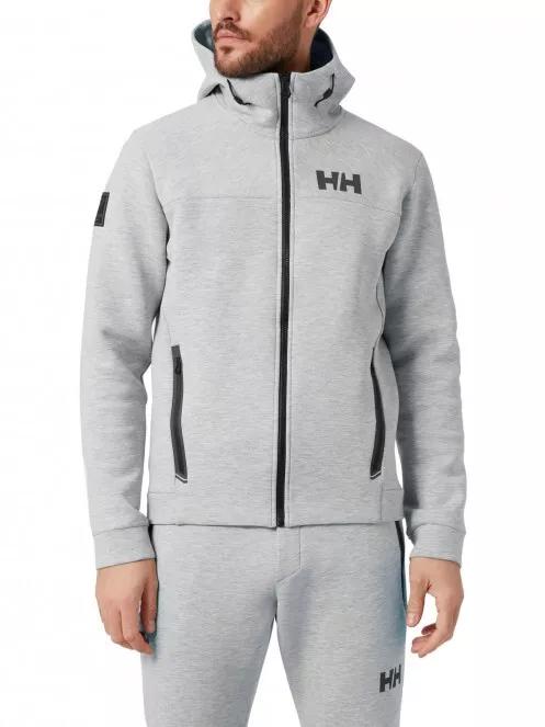 Helly Hansen Hp Ocean Fz Jacket férfi kapucnis pulóver szürke színben 2