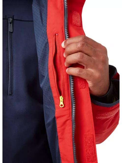 Helly Hansen Salt Coastal Jacket férfi vitorlás kabát piros színben 4