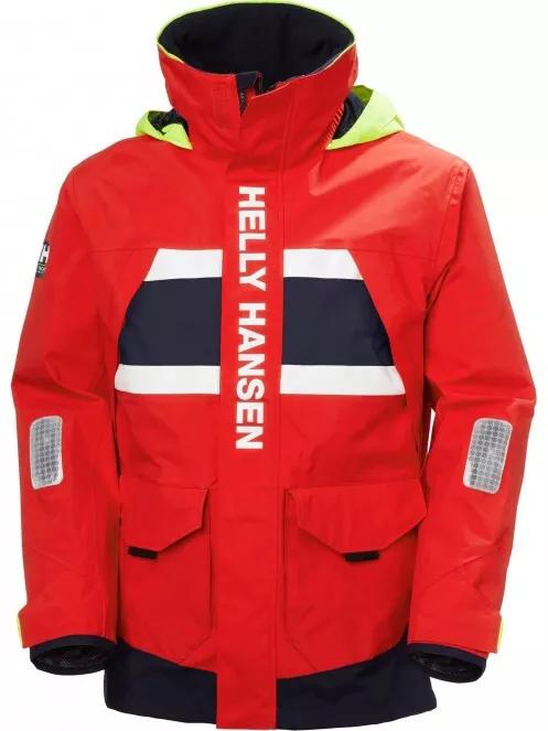 Helly Hansen Salt Coastal Jacket férfi vitorlás kabát piros színben 6