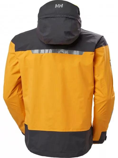 Helly Hansen Salt Inshore Jacket férfi vitorlás kabát narancssárga színben 8