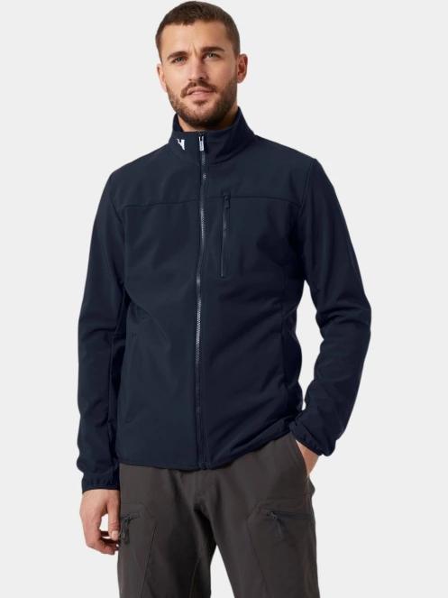 Helly Hansen Crew Softshell Jacket 2.0 férfi softshell kabát sötétkék színben 2