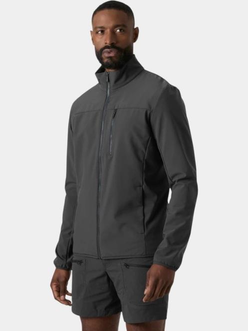 Helly Hansen Crew Softshell Jacket 2.0 férfi softshell kabát szürke színben 2
