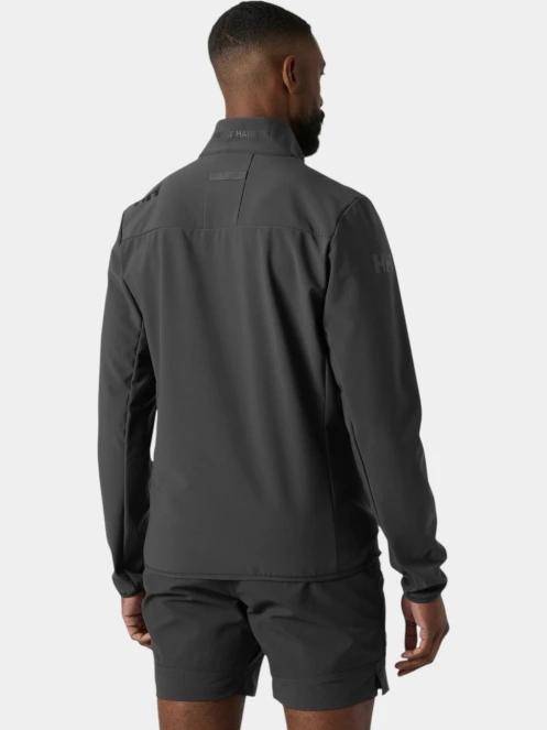 Helly Hansen Crew Softshell Jacket 2.0 férfi softshell kabát szürke színben 3