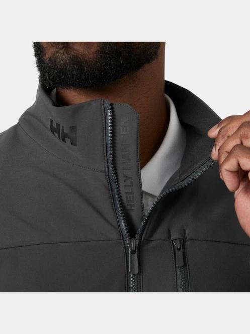 Helly Hansen Crew Softshell Jacket 2.0 férfi softshell kabát szürke színben 4