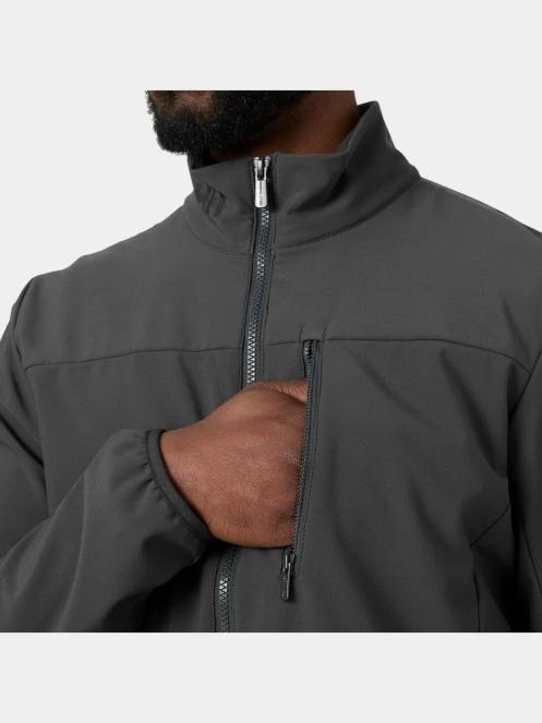 Helly Hansen Crew Softshell Jacket 2.0 férfi softshell kabát szürke színben 5
