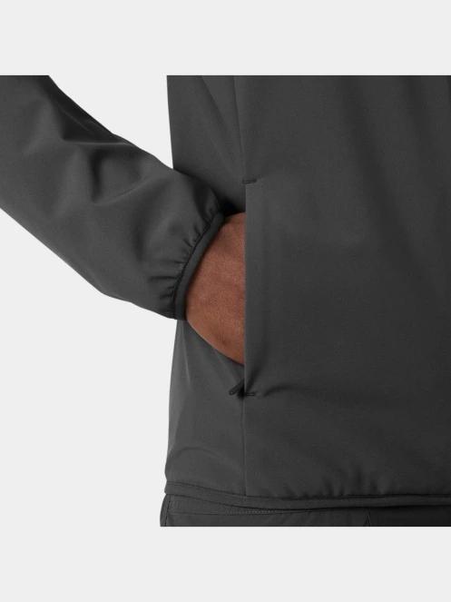 Helly Hansen Crew Softshell Jacket 2.0 férfi softshell kabát szürke színben 6