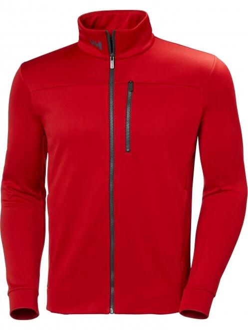 Helly Hansen Crew Fleece Jacket férfi polár pulóver piros színben 6