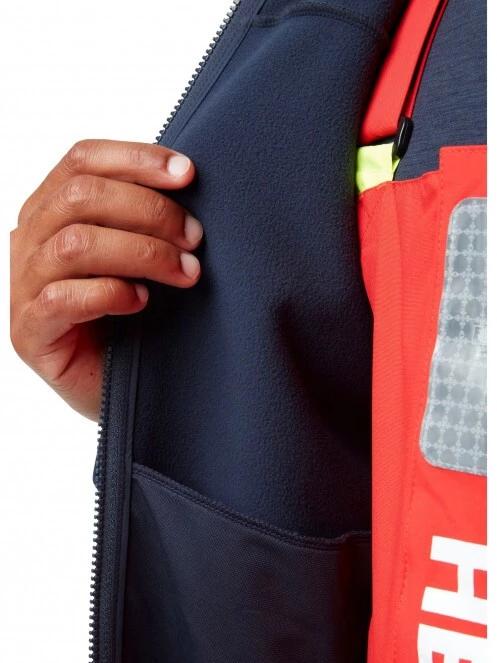 Helly Hansen Crew Fleece Jacket férfi polár pulóver sötétkék színben 5