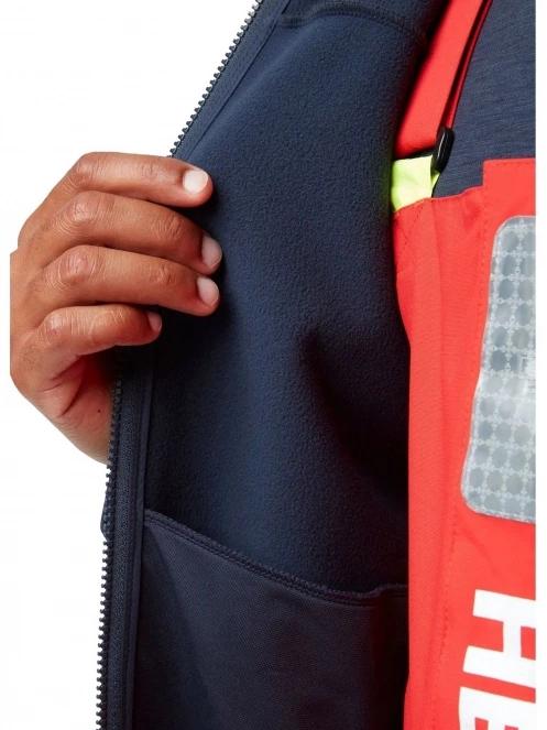 Helly Hansen Crew Fleece Jacket férfi polár pulóver sötétkék színben 4