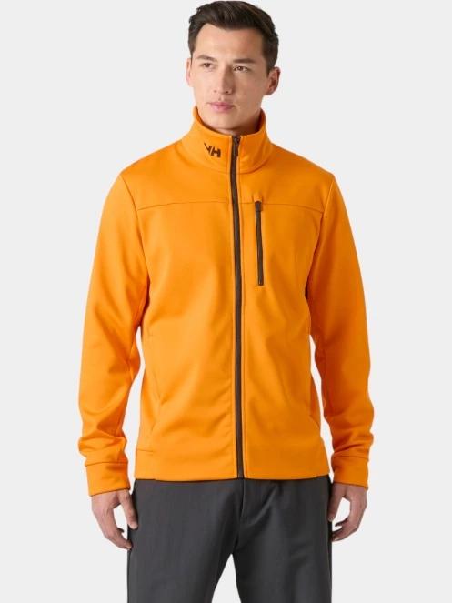 Helly Hansen Crew Fleece Jacket férfi polár pulóver narancssárga színben 2