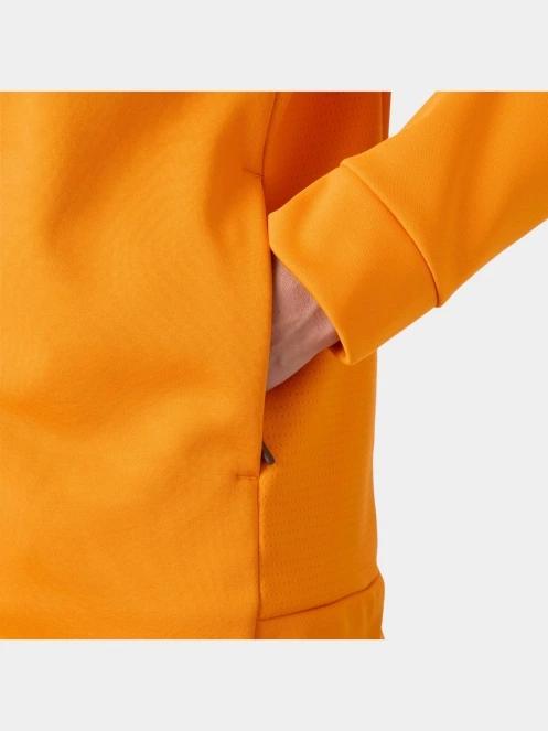 Helly Hansen Crew Fleece Jacket férfi polár pulóver narancssárga színben 6