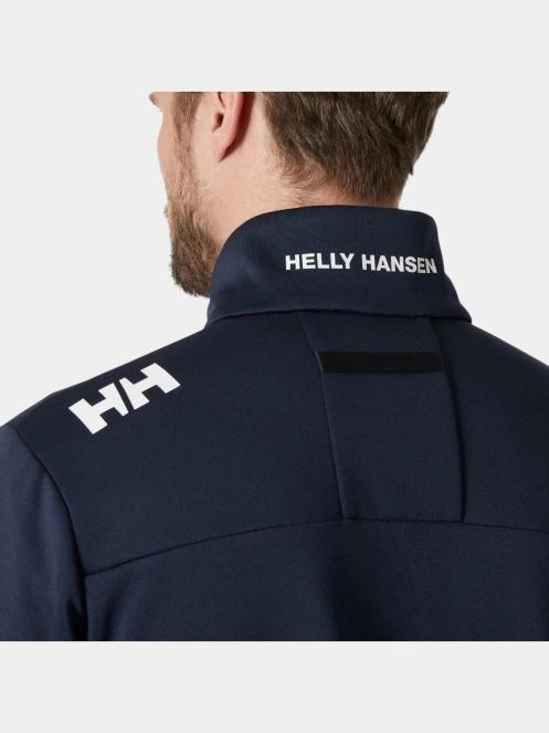 Helly Hansen Crew Fleece Jacket férfi polár pulóver sötétkék színben 4
