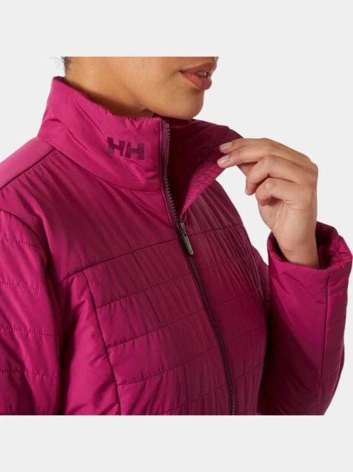 Helly Hansen W Crew Insulator Jacket 2.0 női steppelt átmeneti kabát magenta színben 4