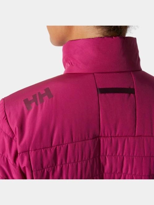 Helly Hansen W Crew Insulator Jacket 2.0 női steppelt átmeneti kabát magenta színben 5