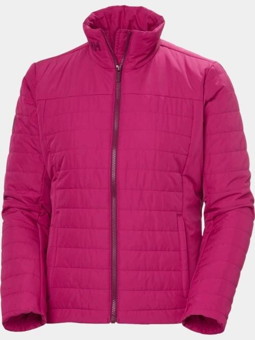 Helly Hansen W Crew Insulator Jacket 2.0 női steppelt átmeneti kabát magenta színben 8