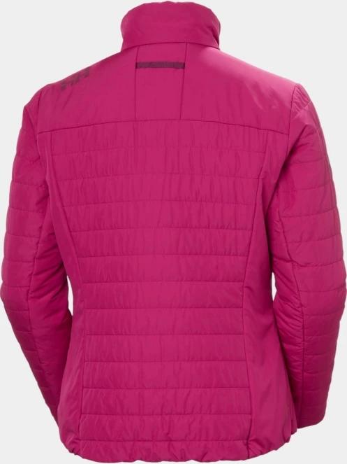 Helly Hansen W Crew Insulator Jacket 2.0 női steppelt átmeneti kabát magenta színben 9