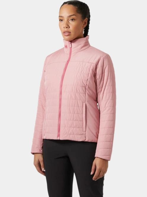 Helly Hansen W Crew Insulator Jacket 2.0 női steppelt átmeneti kabát rózsaszín színben 2
