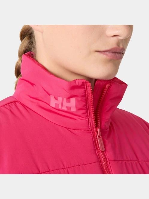 Helly Hansen W Crew Insulator Jacket 2.0 női steppelt átmeneti kabát magenta színben 4