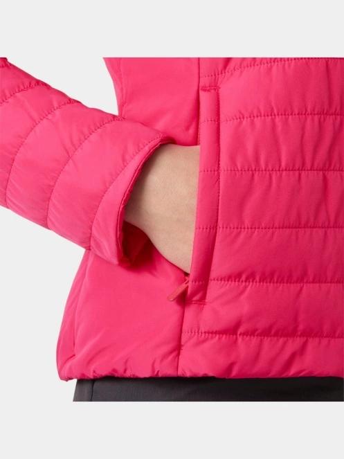 Helly Hansen W Crew Insulator Jacket 2.0 női steppelt átmeneti kabát magenta színben 5