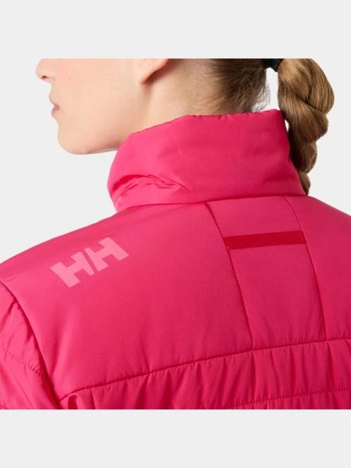 Helly Hansen W Crew Insulator Jacket 2.0 női steppelt átmeneti kabát magenta színben 6