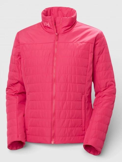Helly Hansen W Crew Insulator Jacket 2.0 női steppelt átmeneti kabát magenta színben 7