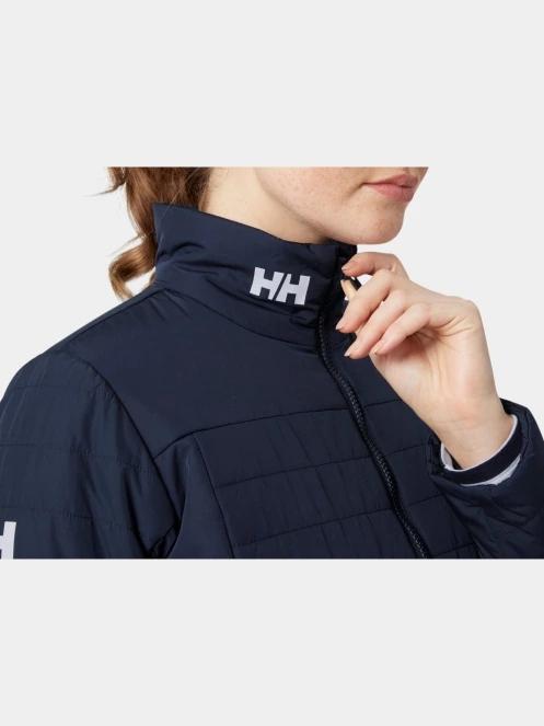Helly Hansen W Crew Insulator Jacket 2.0 női steppelt átmeneti kabát sötétkék színben 4