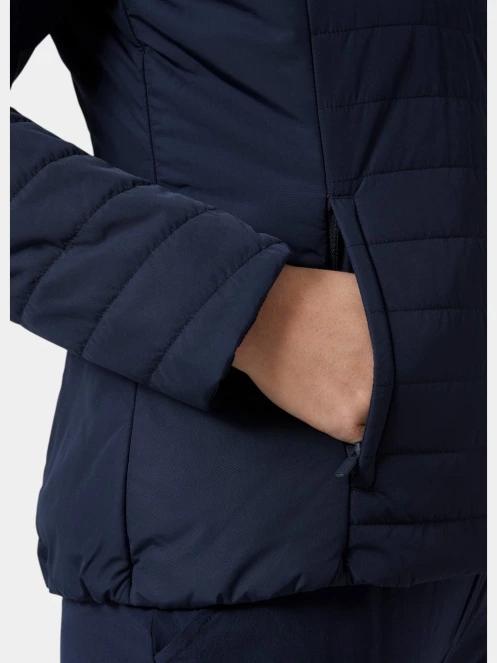 Helly Hansen W Crew Insulator Jacket 2.0 női steppelt átmeneti kabát sötétkék színben 5