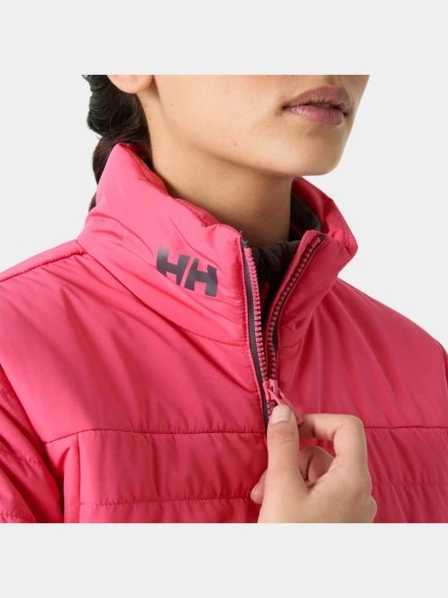 Helly Hansen W Crew Insulator Jacket 2.0 női steppelt átmeneti kabát magenta színben 4